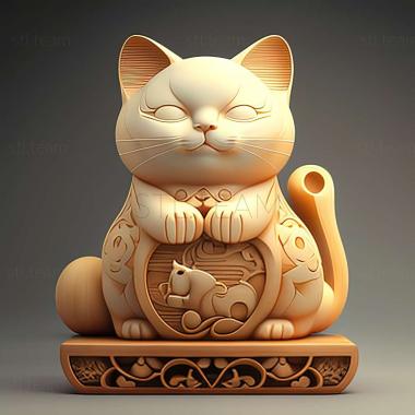 3D модель Maneki neko (STL)